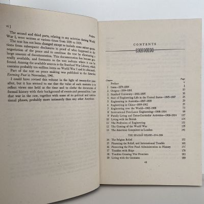 THE MEMOIRS OF HERBERT HOOVER: Volumes 1 and 2
