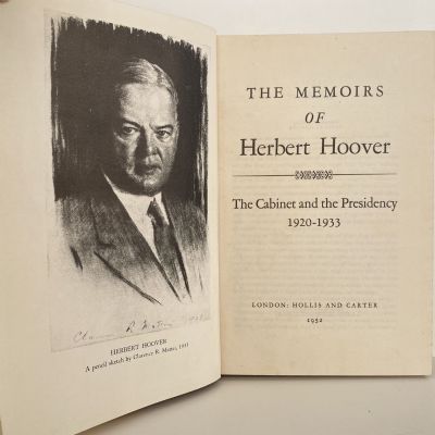 THE MEMOIRS OF HERBERT HOOVER: Volumes 1 and 2