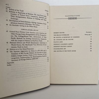 THE MEMOIRS OF HERBERT HOOVER: Volumes 1 and 2