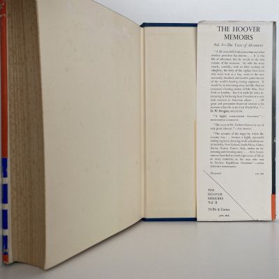 THE MEMOIRS OF HERBERT HOOVER: Volumes 1 and 2