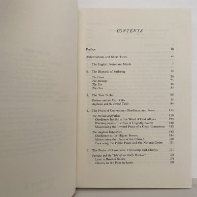 THE GODLY MAN IN STUART ENGLAND: Anglicans, Puritans, Two Tables 1620-1670