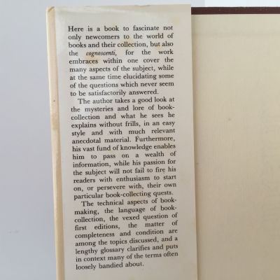 Understanding Book Collecting