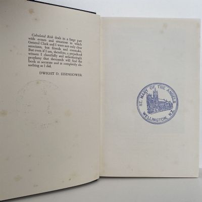 CALCULATED RISK: Personal Story of the War in North Africa and Italy