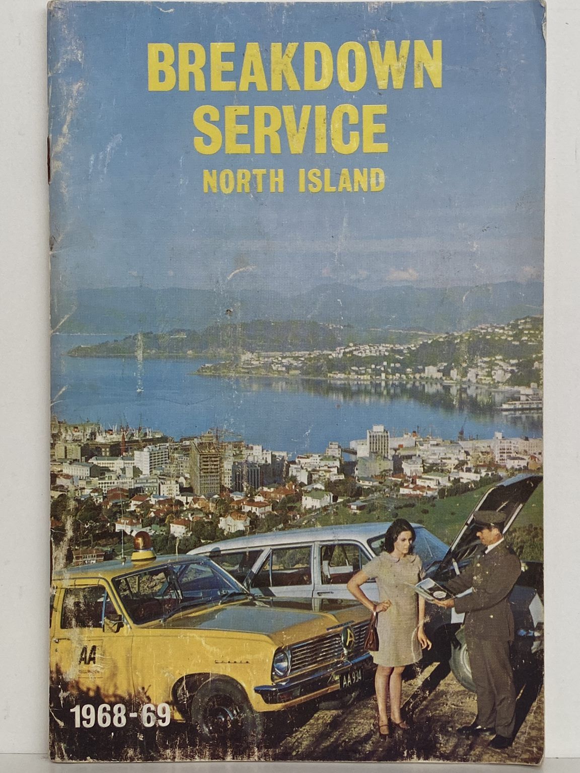 AA BREAKDOWN SERVICE: North Island of New Zealand 1968-69