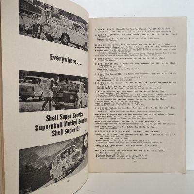 AA BREAKDOWN SERVICE: North Island of New Zealand 1968-69