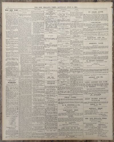 OLD NEWSPAPER: The New Zealand Times - Olympia Motor Show, 5 July 1924