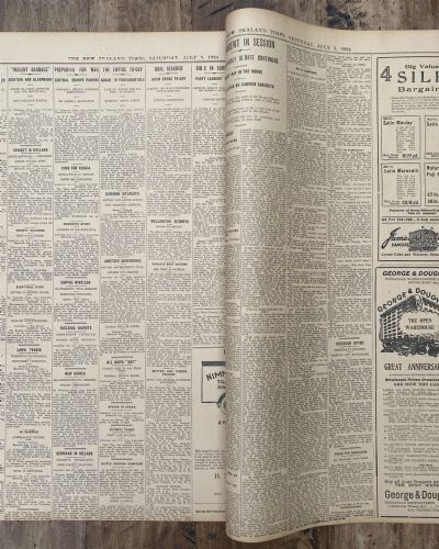 OLD NEWSPAPER: The New Zealand Times - Olympia Motor Show, 5 July 1924
