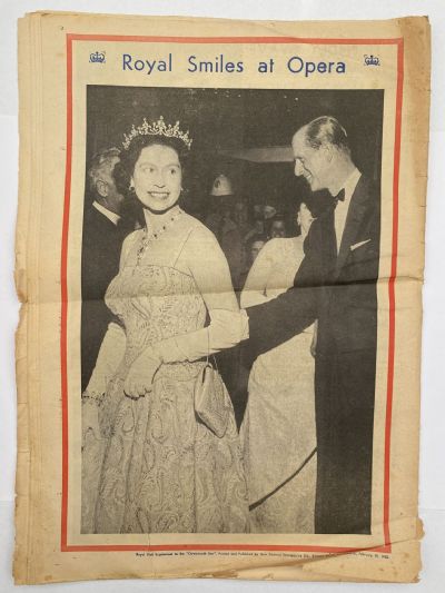 OLD NEWSPAPER: The Christchurch Star - Royal Visit Souvenir 19 February 1963