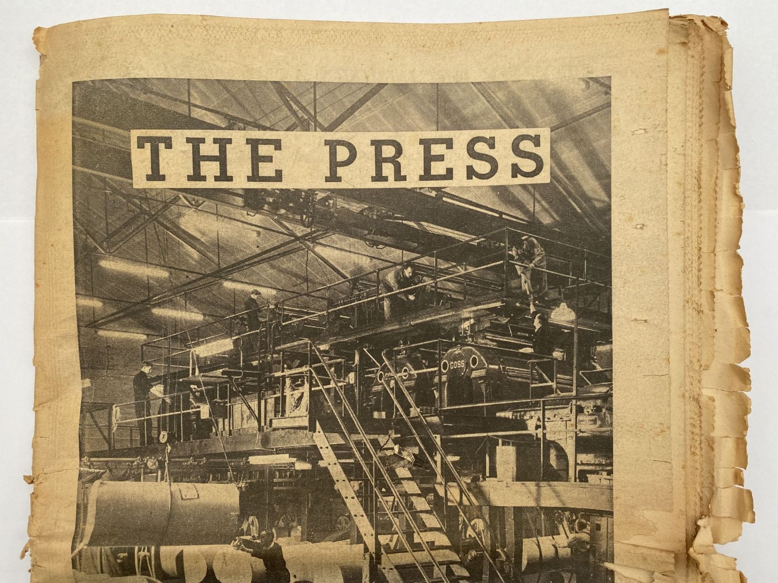 OLD NEWSPAPER: The Christchurch Press - Centennial Supplement 25 May 1961