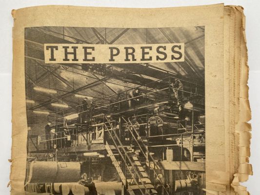 OLD NEWSPAPER: The Christchurch Press - Centennial Supplement 25 May 1961
