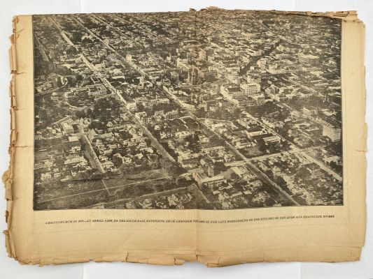 OLD NEWSPAPER: The Christchurch Press - As it was in 1861 and as it is in 1950