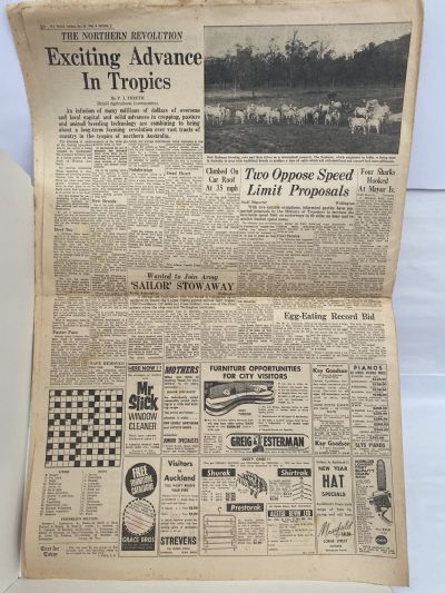 OLD NEWSPAPER: The New Zealand Herald, 31 December 1968 - Moon Landing Special
