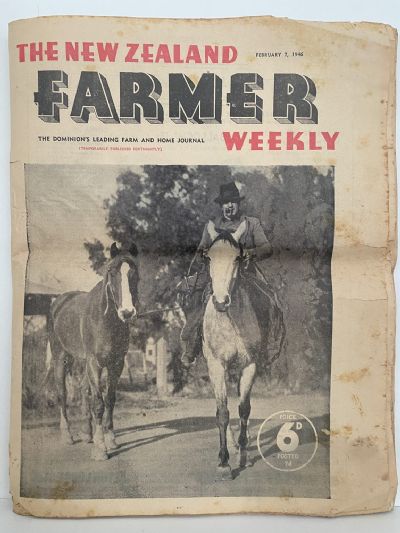 OLD NEWSPAPER: The New Zealand Farmer Weekly 1946