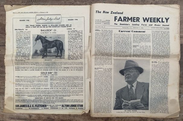 OLD NEWSPAPER: The New Zealand Farmer Weekly 1946