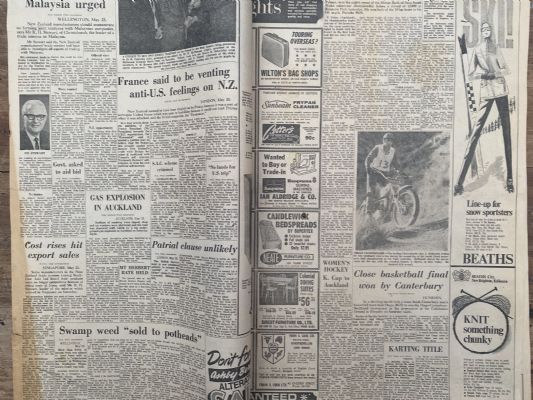OLD NEWSPAPER: The Press, Christchurch - 24 May 1971