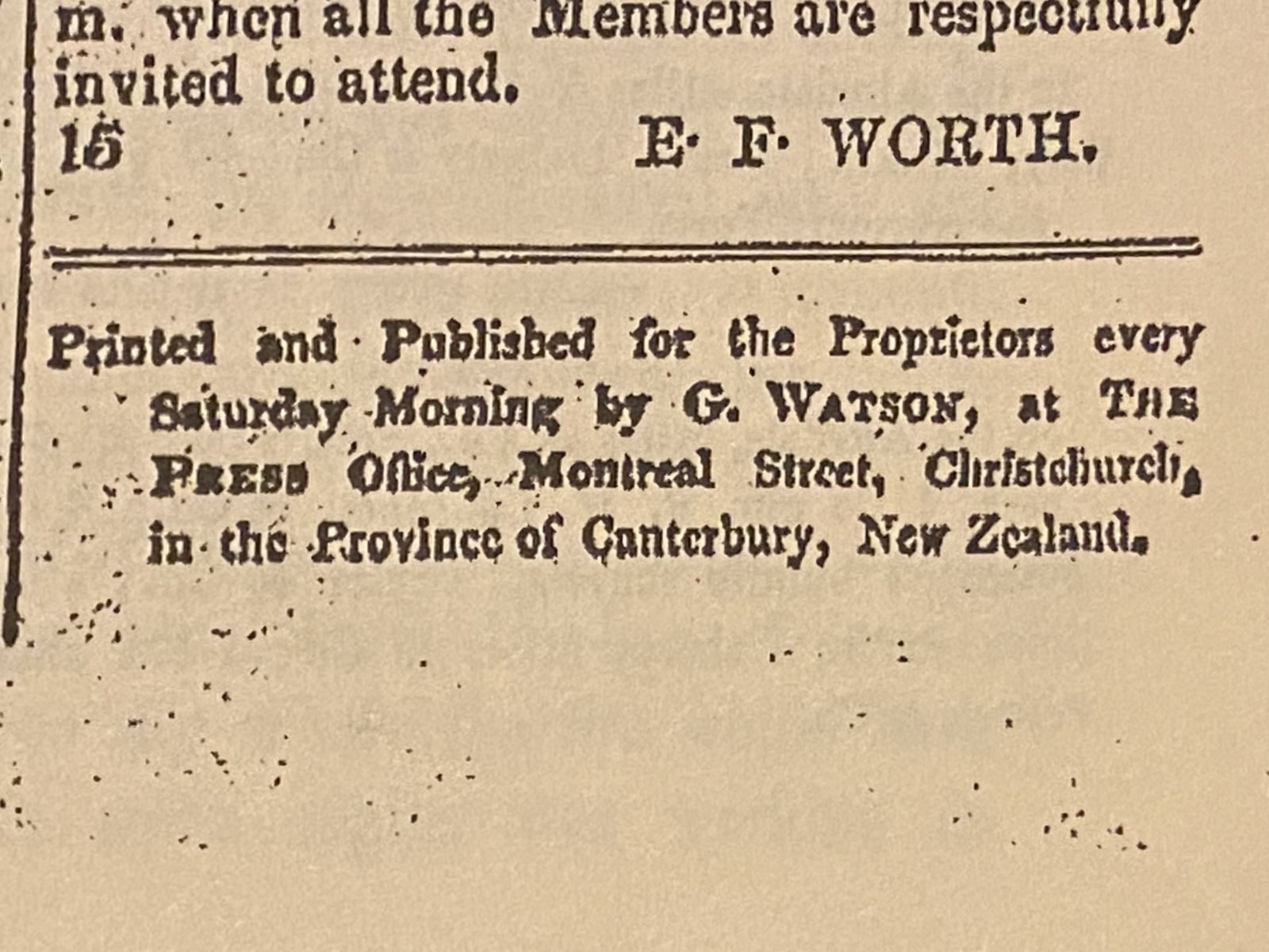 OLD NEWSPAPER: Christchurch Press, Vol 1-Vol 1, 25 May 1861