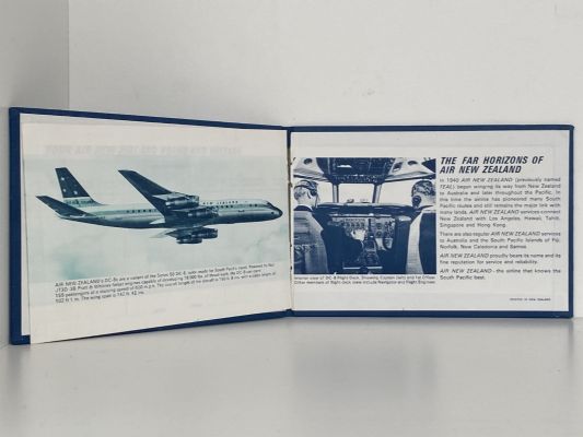 AVIATION MEMORABILIA: Vintage TEAL / NAC / Air New Zealand 1958 - 2014