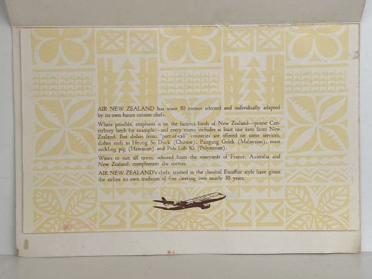 AVIATION MEMORABILIA: Vintage TEAL / NAC / Air New Zealand 1958 - 2014