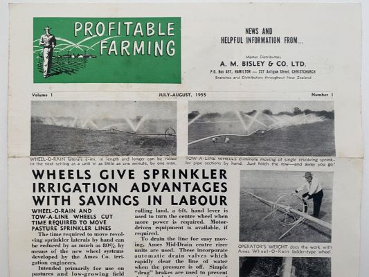FARMING BULLETIN: Profitable Farming - A M Bisley & Co. 1955 