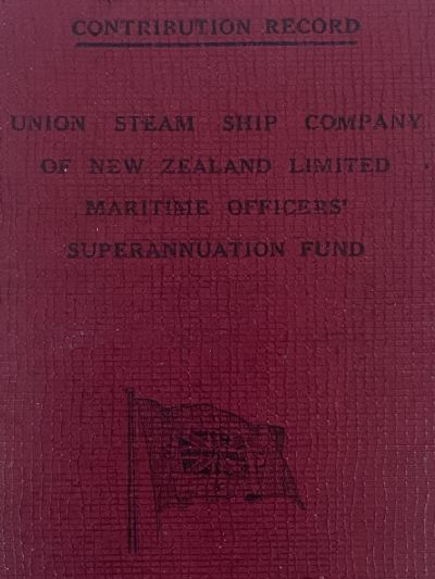 UNION STEAMSHIP COMPANY: Pocket Contribution Record to Super Fund 1946 