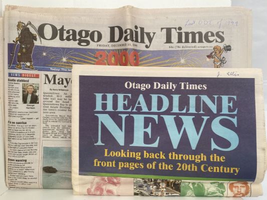 OLD NEWSPAPER: The Otago Daily Times, 31 Dec 1999
