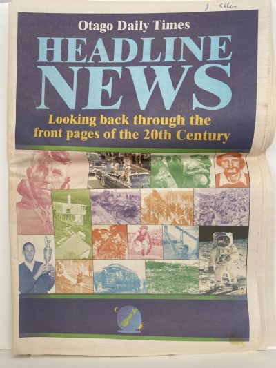 OLD NEWSPAPER: The Otago Daily Times, 31 Dec 1999