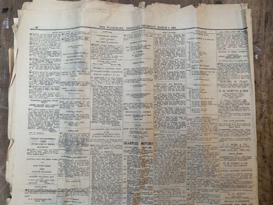OLD NEWSPAPER: Wairarapa Times- Age, Masterton - 3 March 1955
