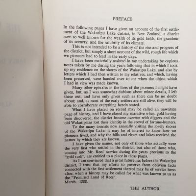 THE WAKATIPIANS or Early Days in New Zealand