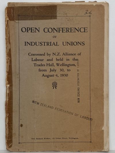CONFERENCE OF INDUSTRIAL UNIONS - Convened