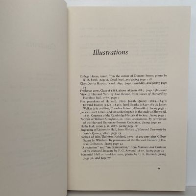 Glimpses of the Harvard Past