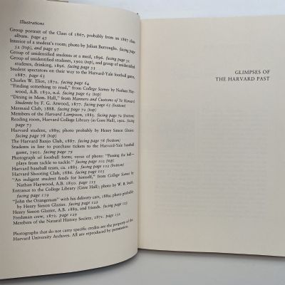 Glimpses of the Harvard Past