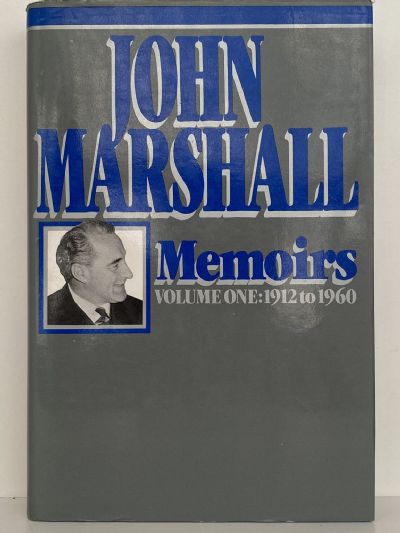 JOHN MARSHALL: Memoirs - 2x volume set