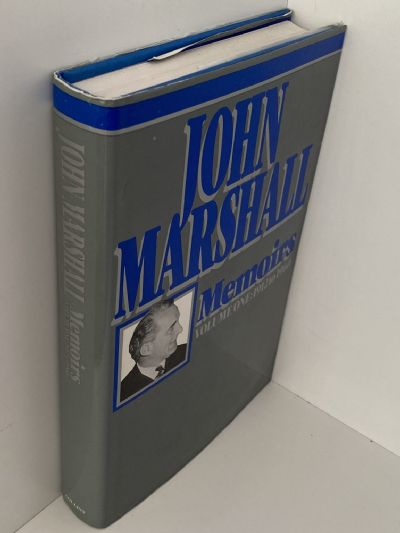 JOHN MARSHALL: Memoirs - 2x volume set