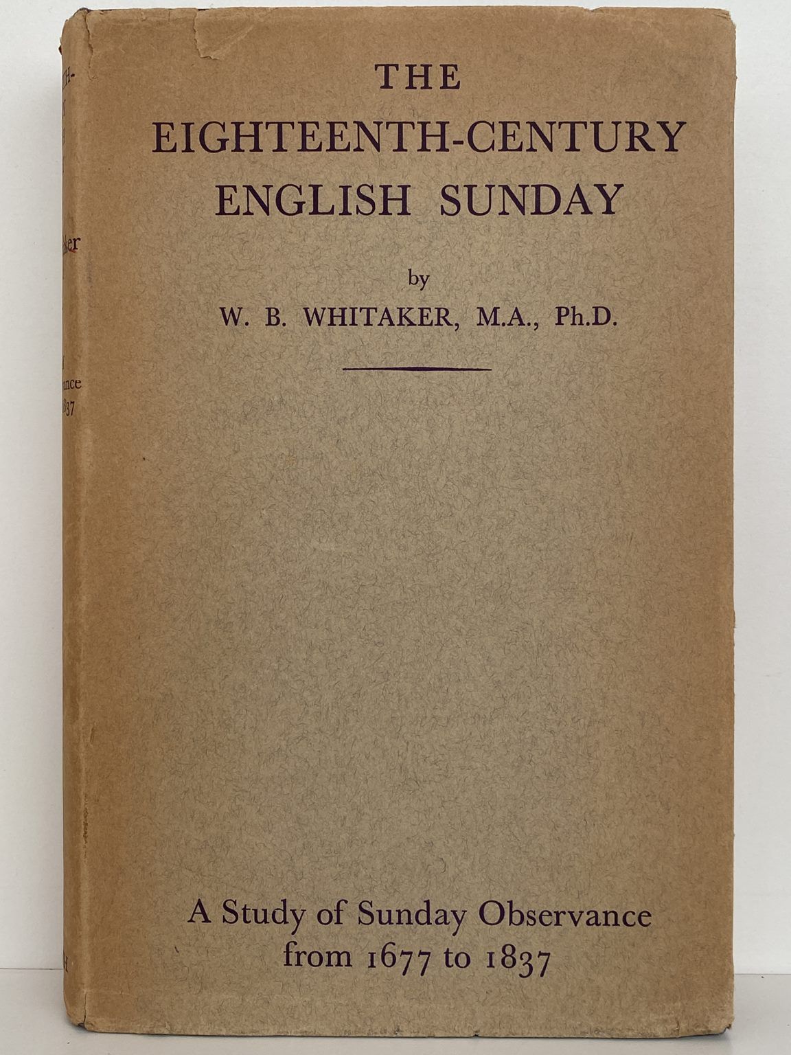 Eighteenth Century English Sunday - Sunday
