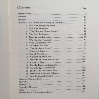 THE KEYS TO PROSPERITY: The Centennial History of Southland Frozen Meat Ltd