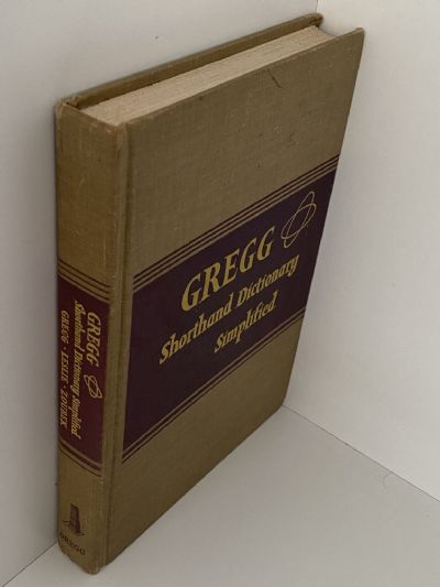GREGG Shorthand Dictionary Simplified