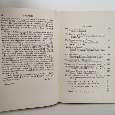 CALCULUS for Technical Students