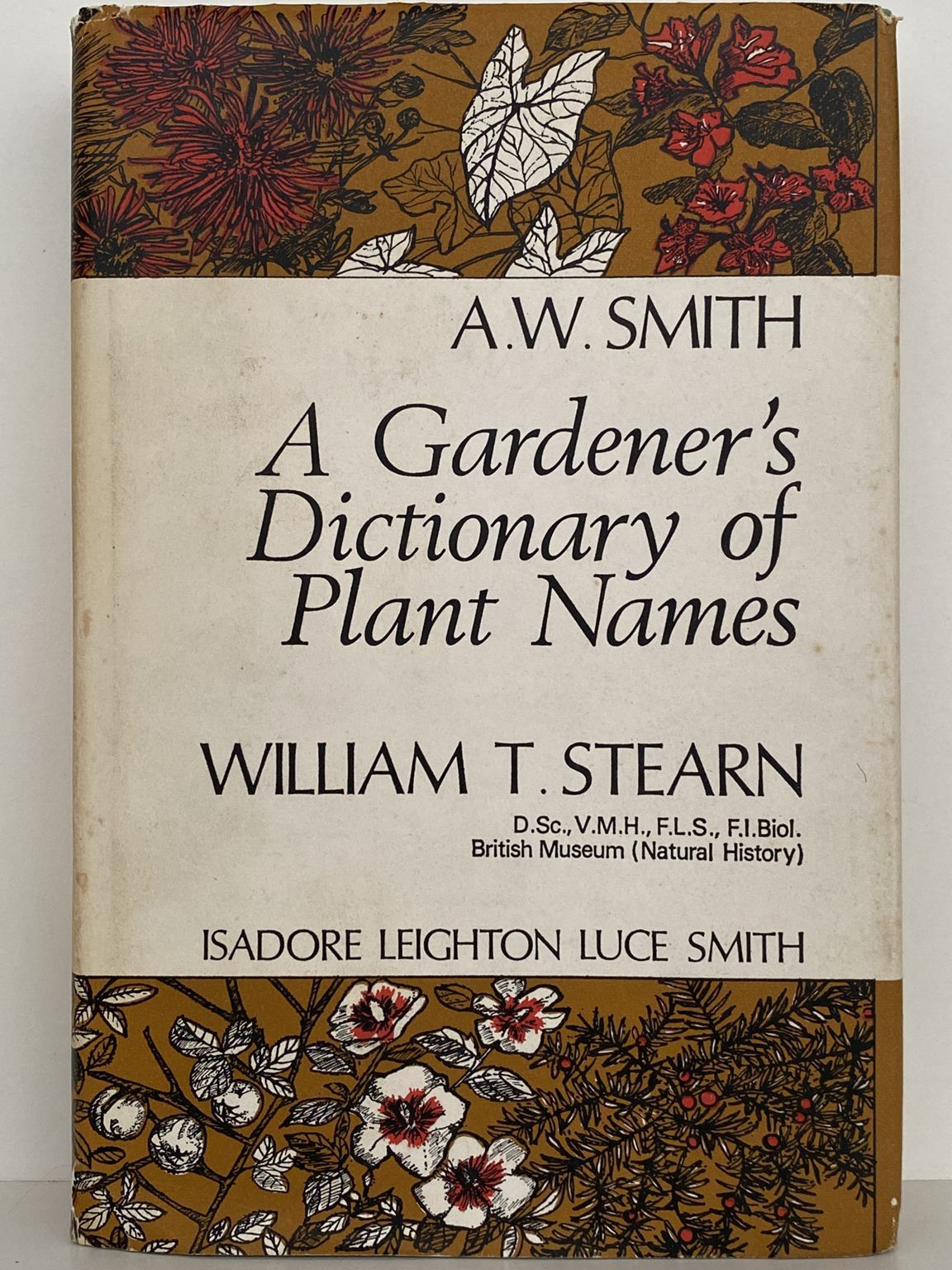 A GARDENER'S DICTIONARY OF PLANT NAMES