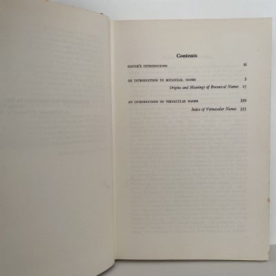 A GARDENER'S DICTIONARY OF PLANT NAMES