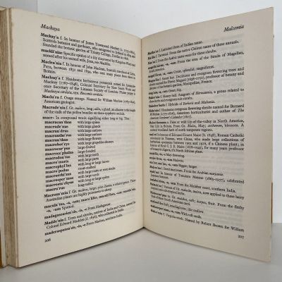 A GARDENER'S DICTIONARY OF PLANT NAMES