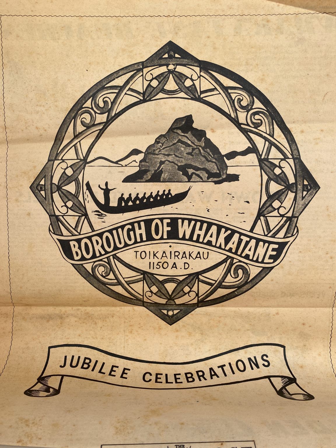 OLD NEWSPAPER: The Daily Post, Whakatane - Borough Jubilee Celebrations 1967