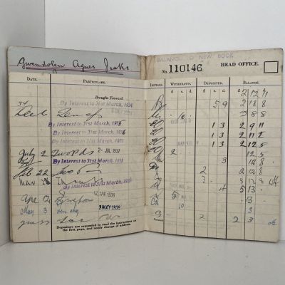 Auckland Savings Bank - Depositors Pass Book 1925