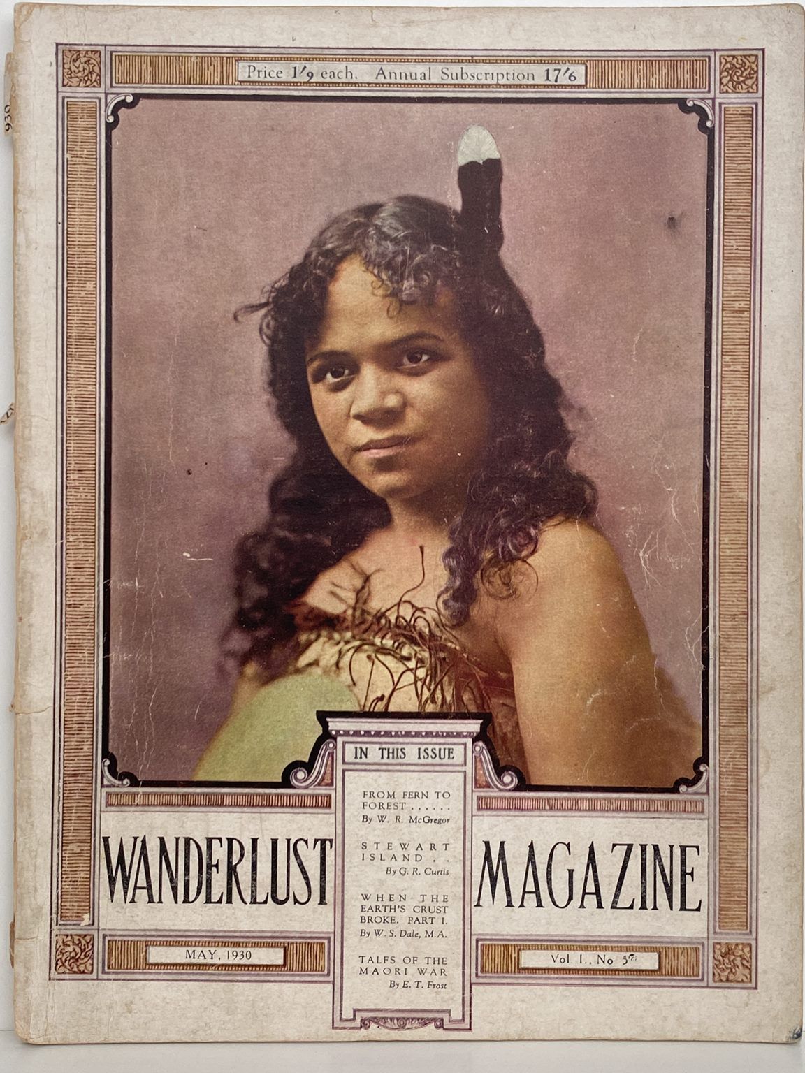 Wanderlust Magazine Vol. 1, No 5. May 1930