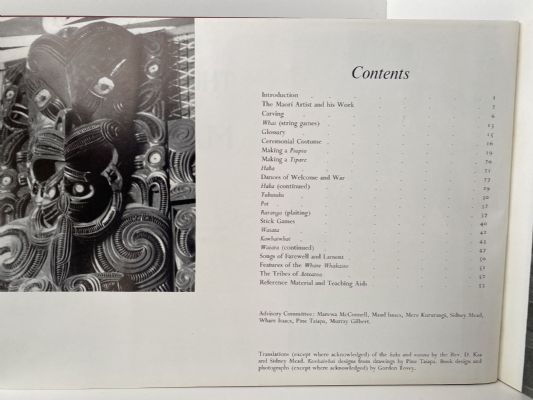THE ARTS OF THE MAORI