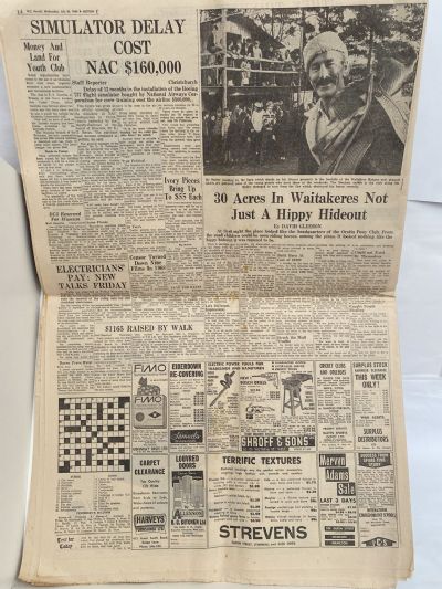 OLD NEWSPAPER: The New Zealand Herald, 23 July 1969 - Moon Landing Special