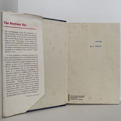 THE RESTLESS SKY: The Autobiography of an Airman