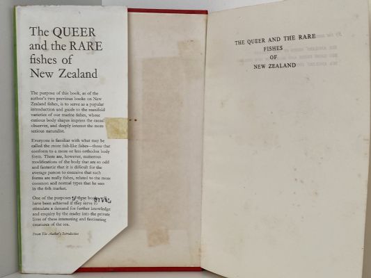 THE QUEER and the RARE FISHES OF NEW ZEALAND