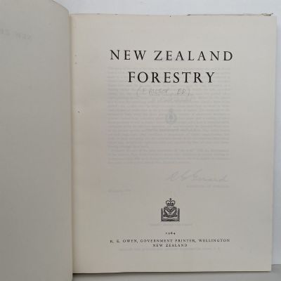 NEW ZEALAND FORESTRY