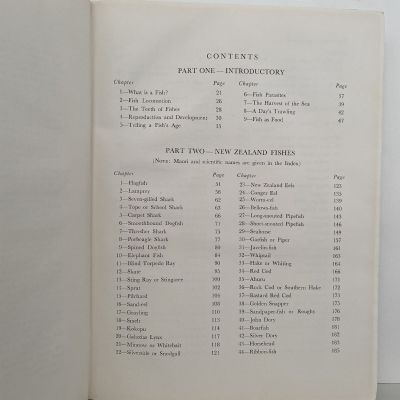 A TREASURY OF NEW ZEALAND FISHES