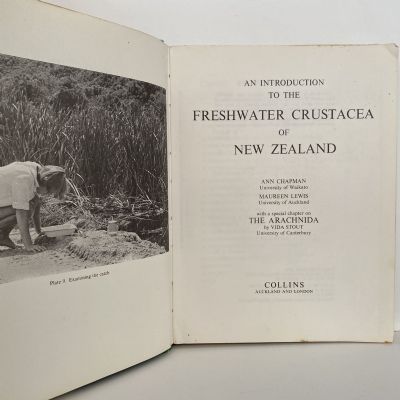 An Introduction to the FRESHWATER CRUSTACEA of New Zealand